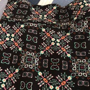 Pencil skirt butterfly